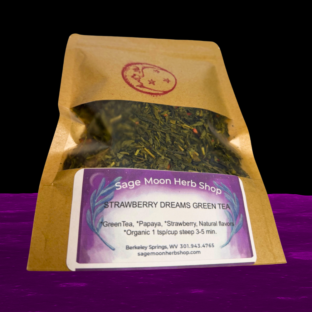 Strawberry Dreams- Green Tea Blend