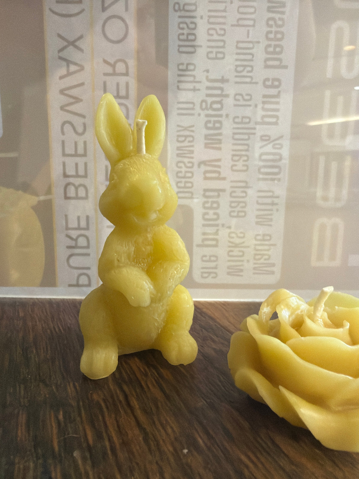 MB Pure Beeswax Candle Custom Shape 1 oz