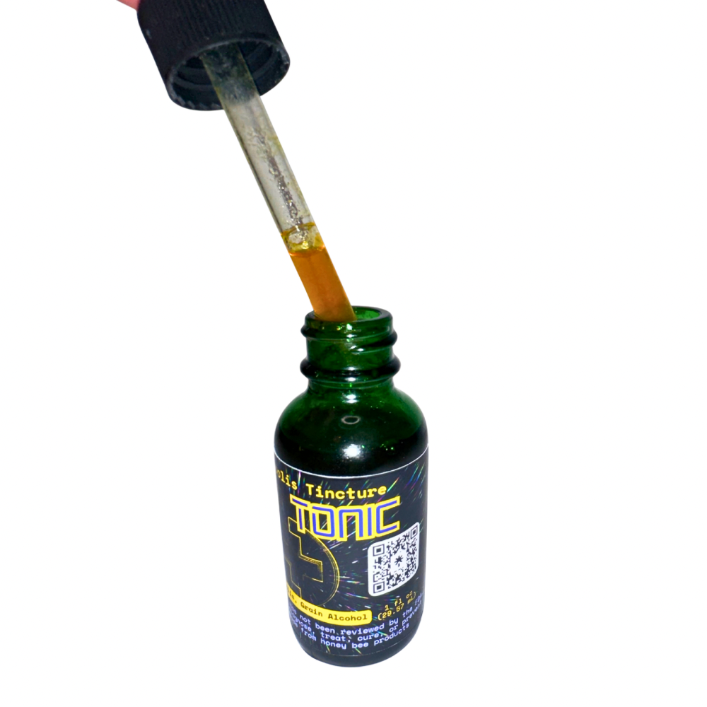 PRO-TONIC- 20% Propolis Tincture 1oz.