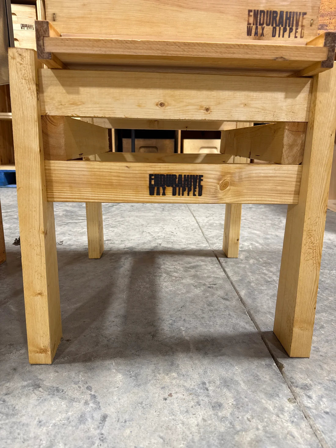 Premium Wax Dipped Hive Stand