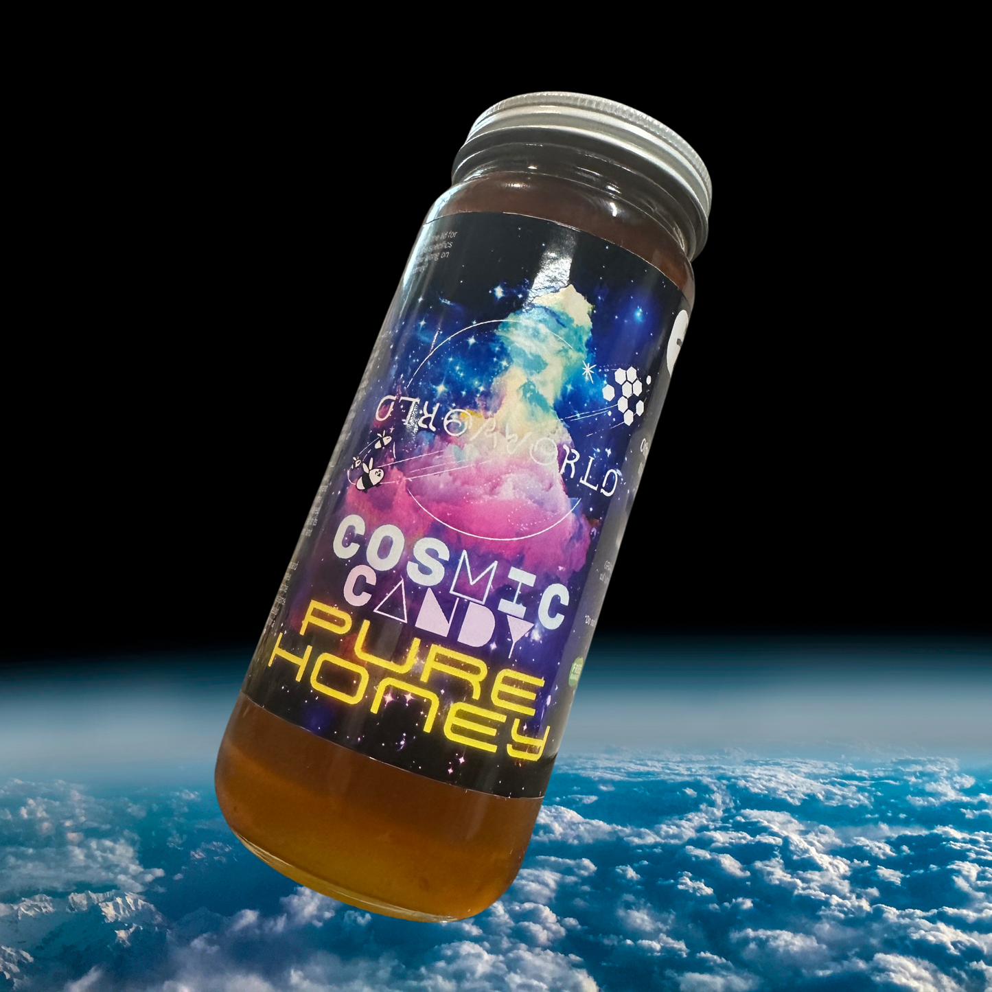 COSMIC CANDY- "Summer" Pure Honey 1lb