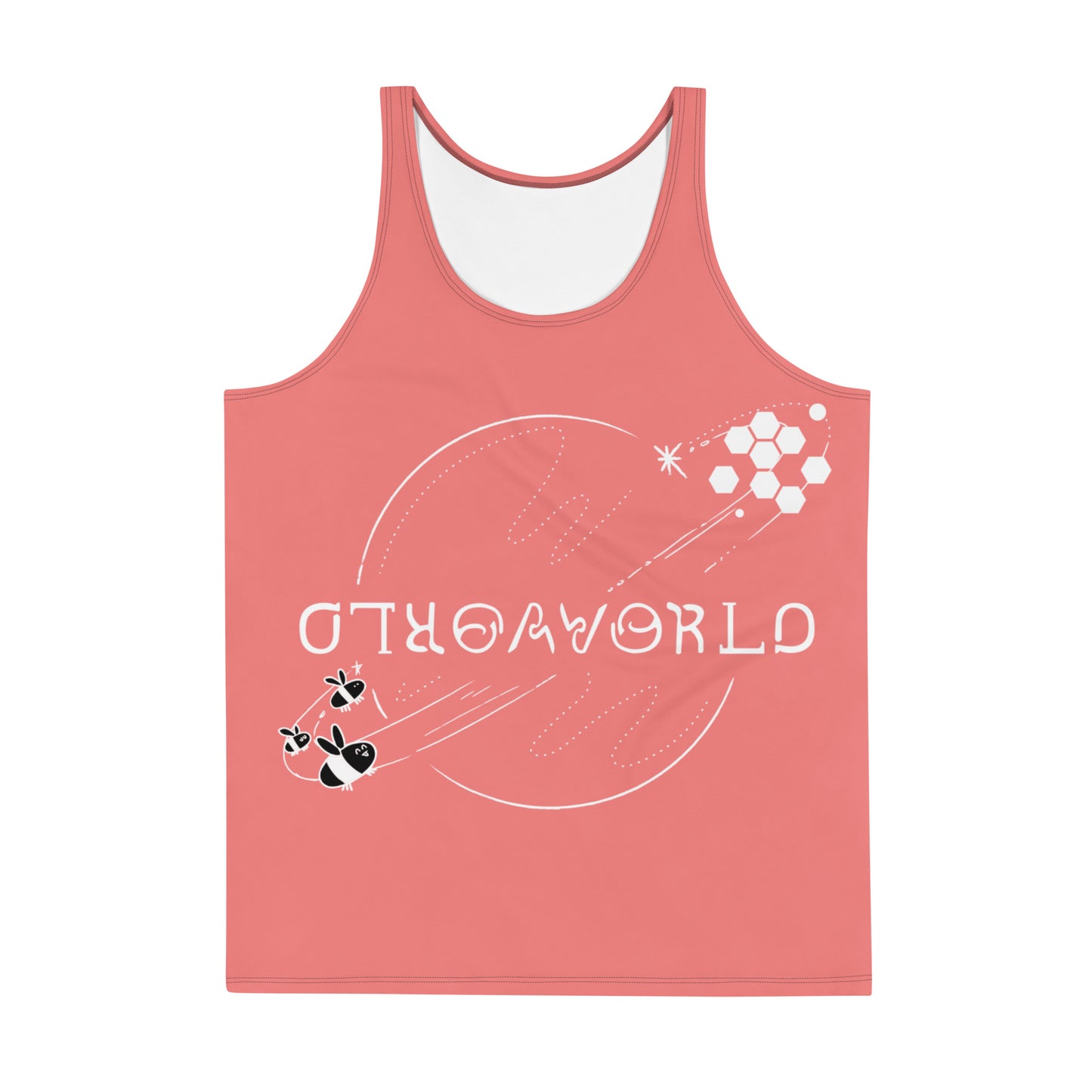 OTHERWORLD RED Unisex Tank Top