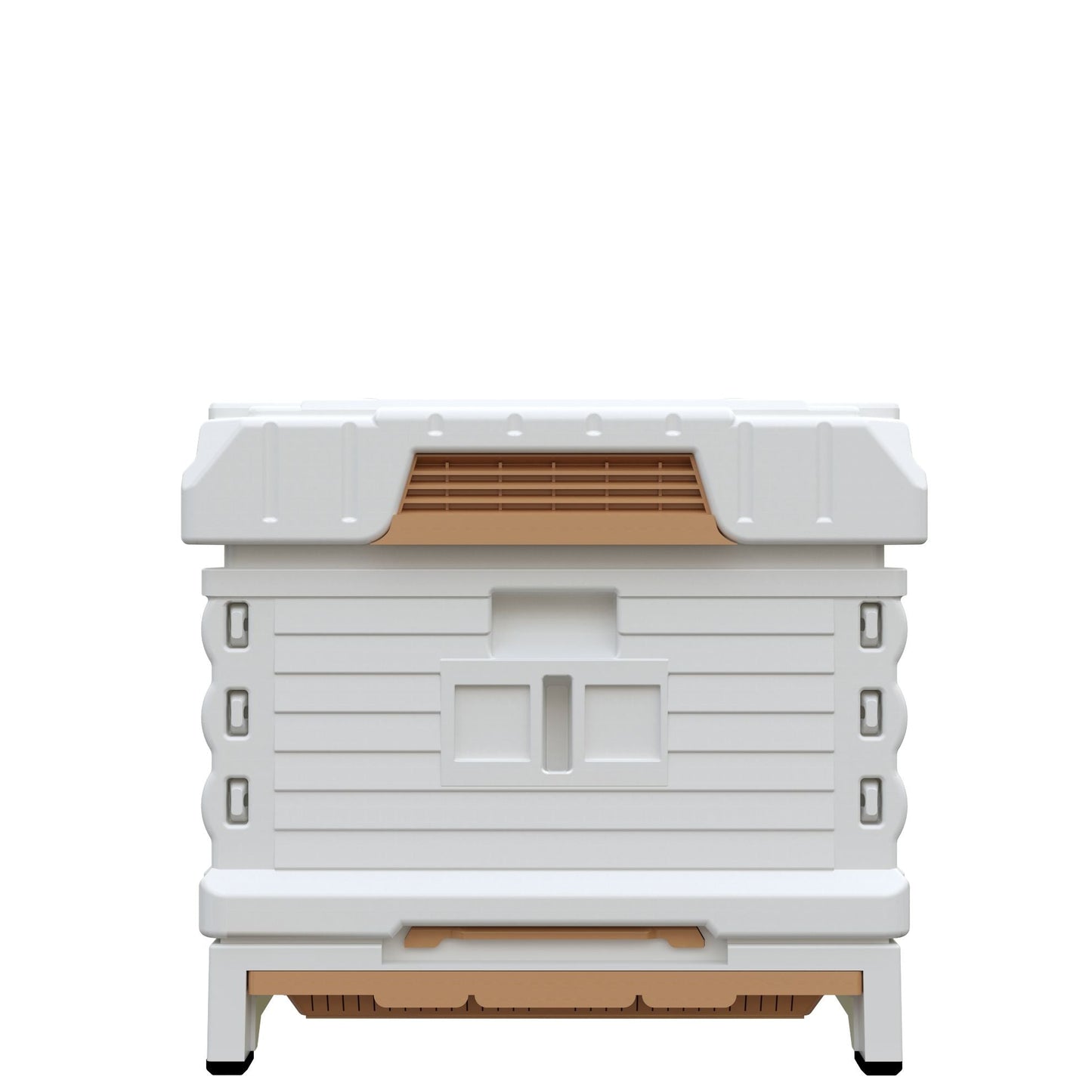 Ergo Insulated White Single Brood Box Beehive Set (NBS)