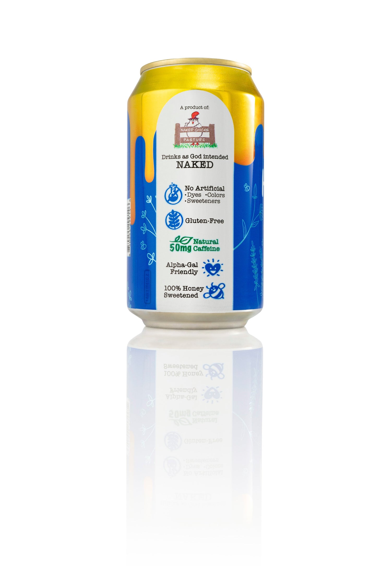 Sparkling Honey Sweetened Berry Tea Case