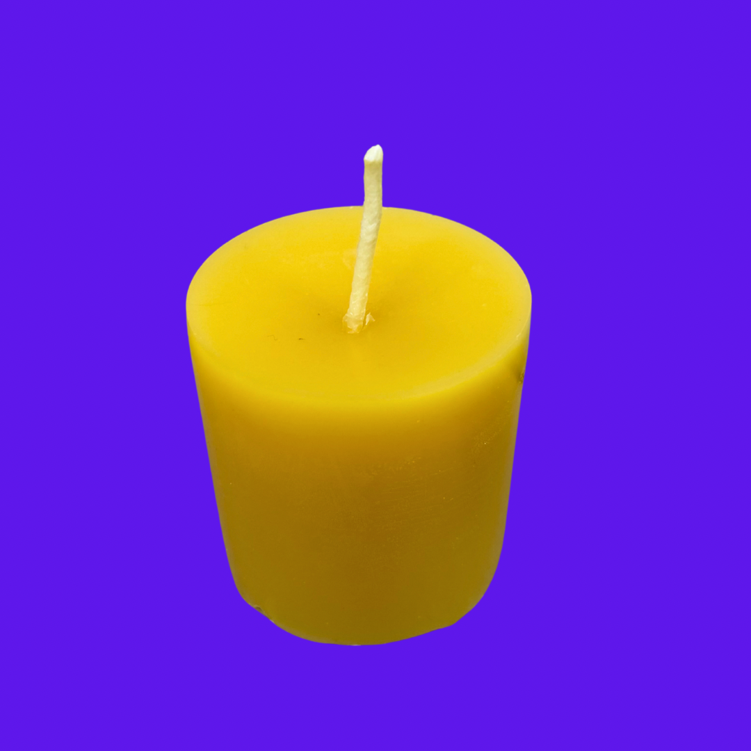 Pure Beeswax Smooth Pillar Candle