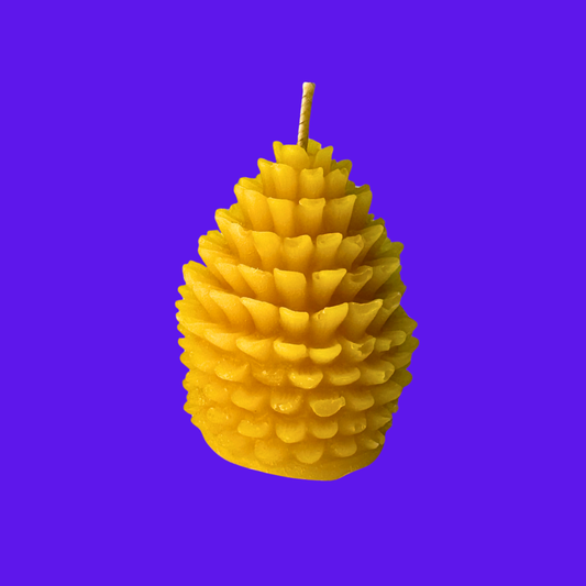 "Pinecone" Pure Beeswax Decorative Candle