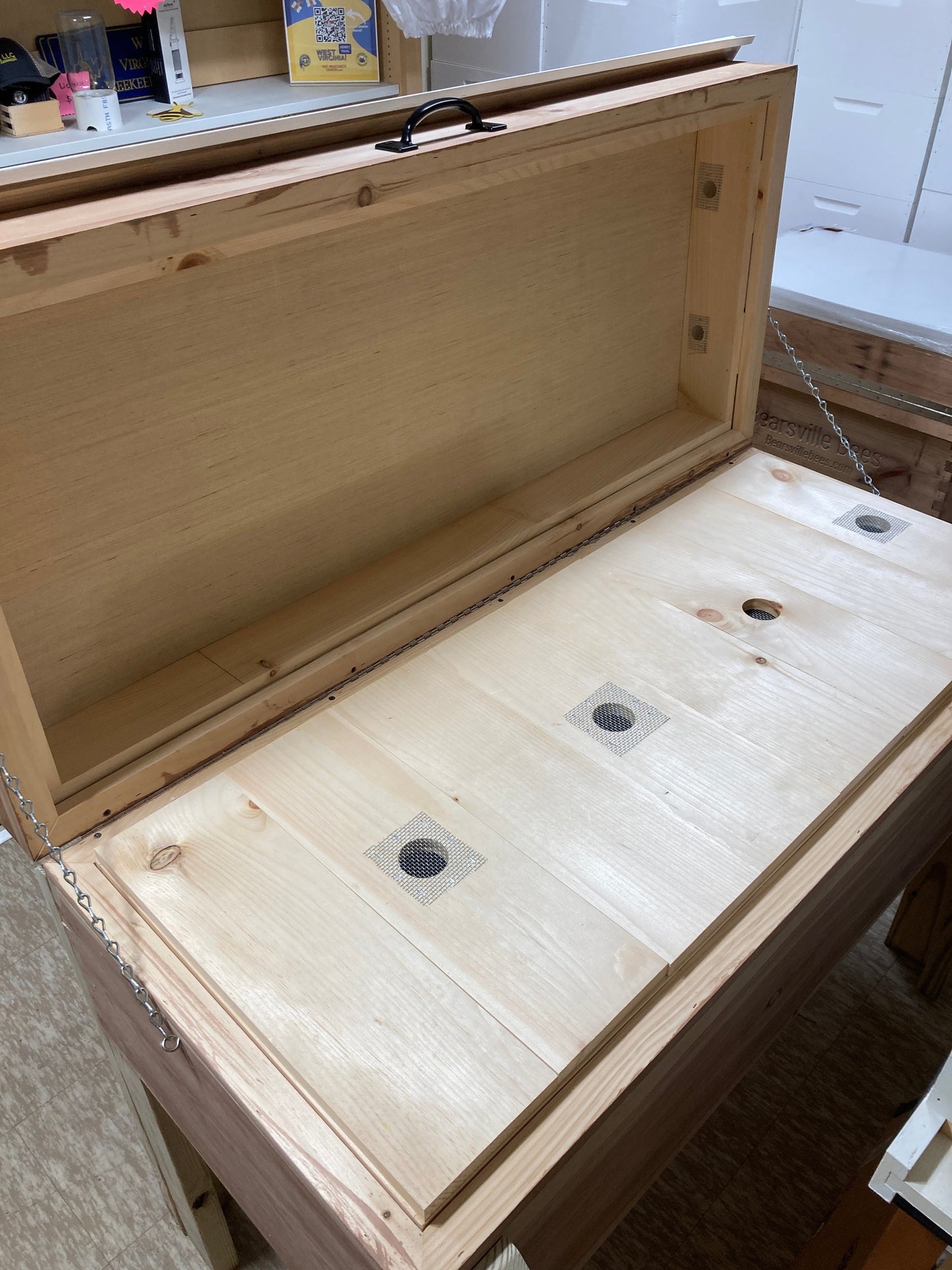 Bearsville Bees Insulated Long Langstroth SUPER Hive