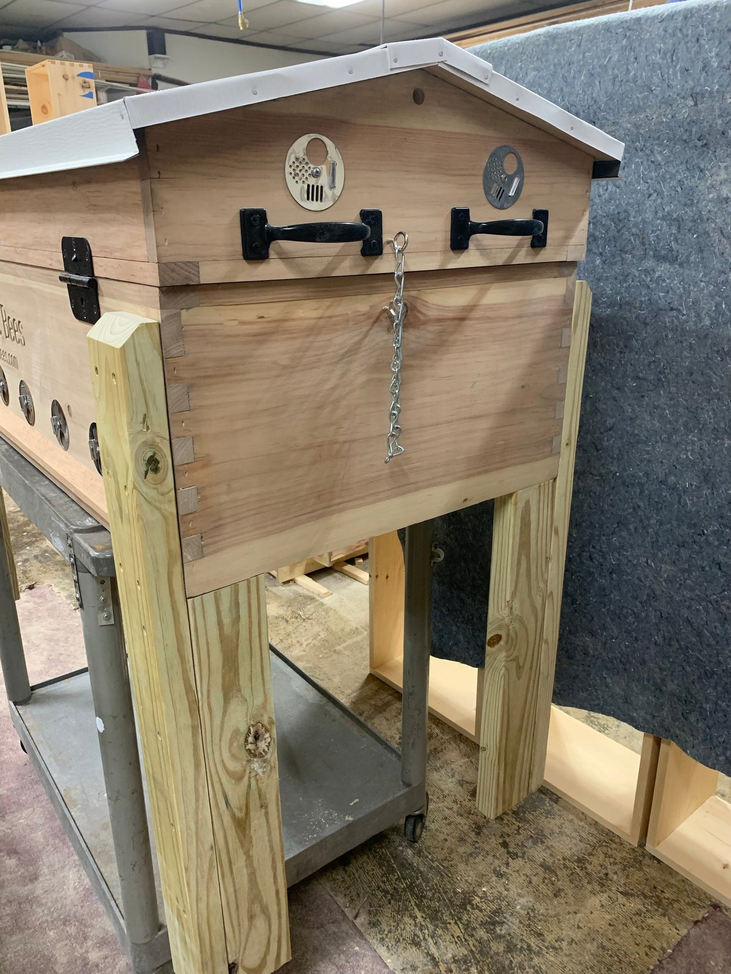 Bearsville Bees Insulated Long Langstroth SUPER Hive