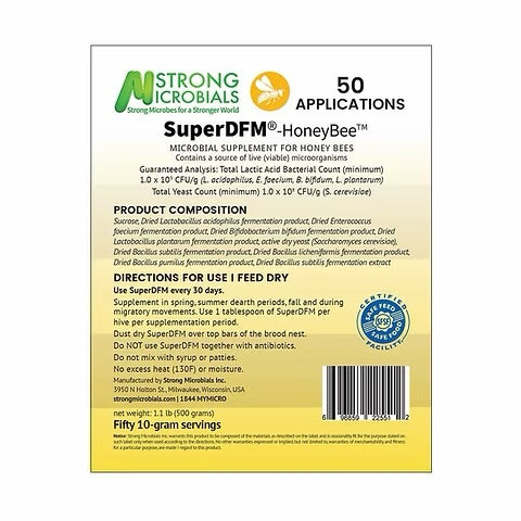 StrongMicrobials- SuperDFM Honeybee