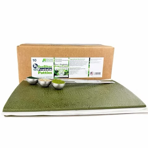 StrongMicrobials- BeeBites 15% Protein Patties