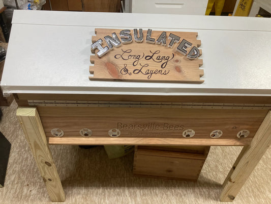 Bearsville Bees Insulated Long Langstroth Hive