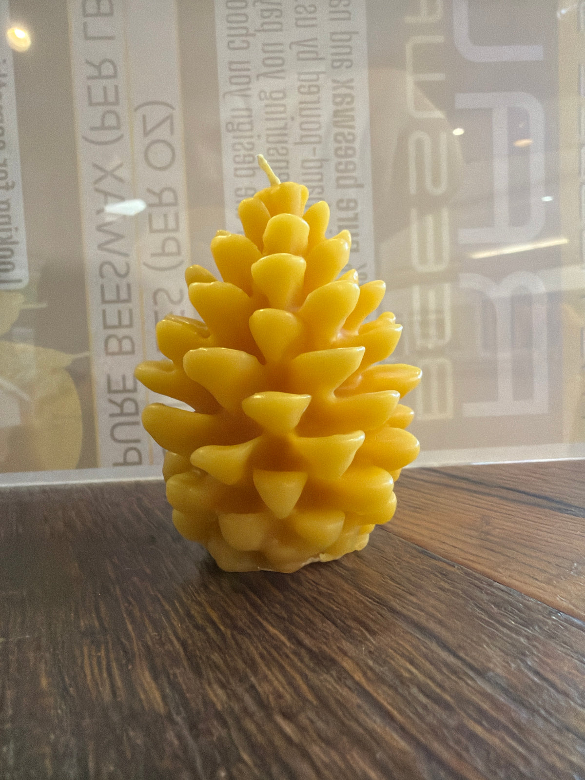 MB Pure Beeswax Candle Custom Shape 2.8oz