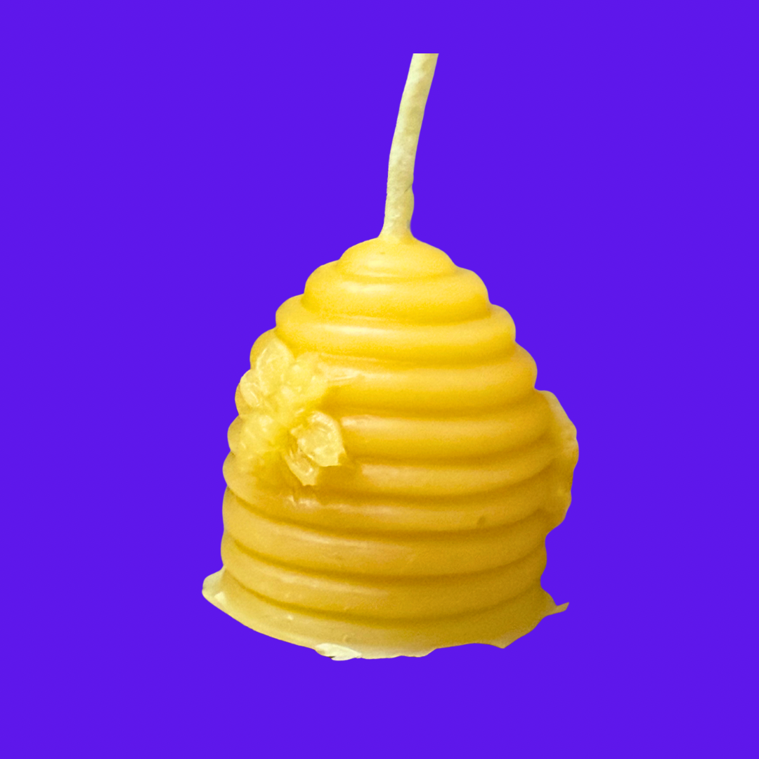 "Skep" Pure Beeswax Decorative Candle