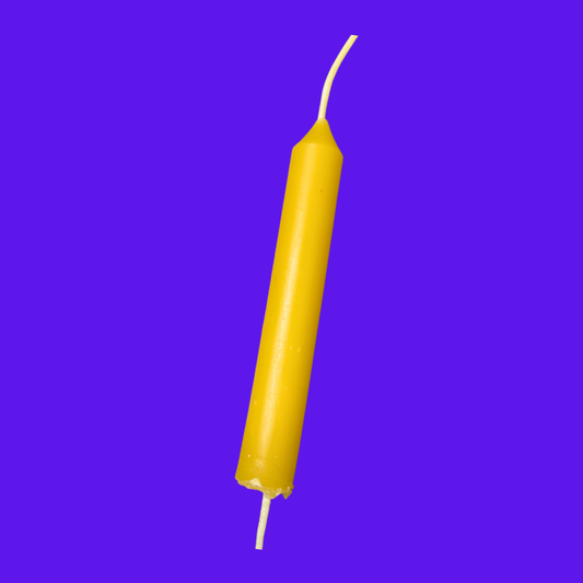 Pure Beeswax Classic Taper Candle