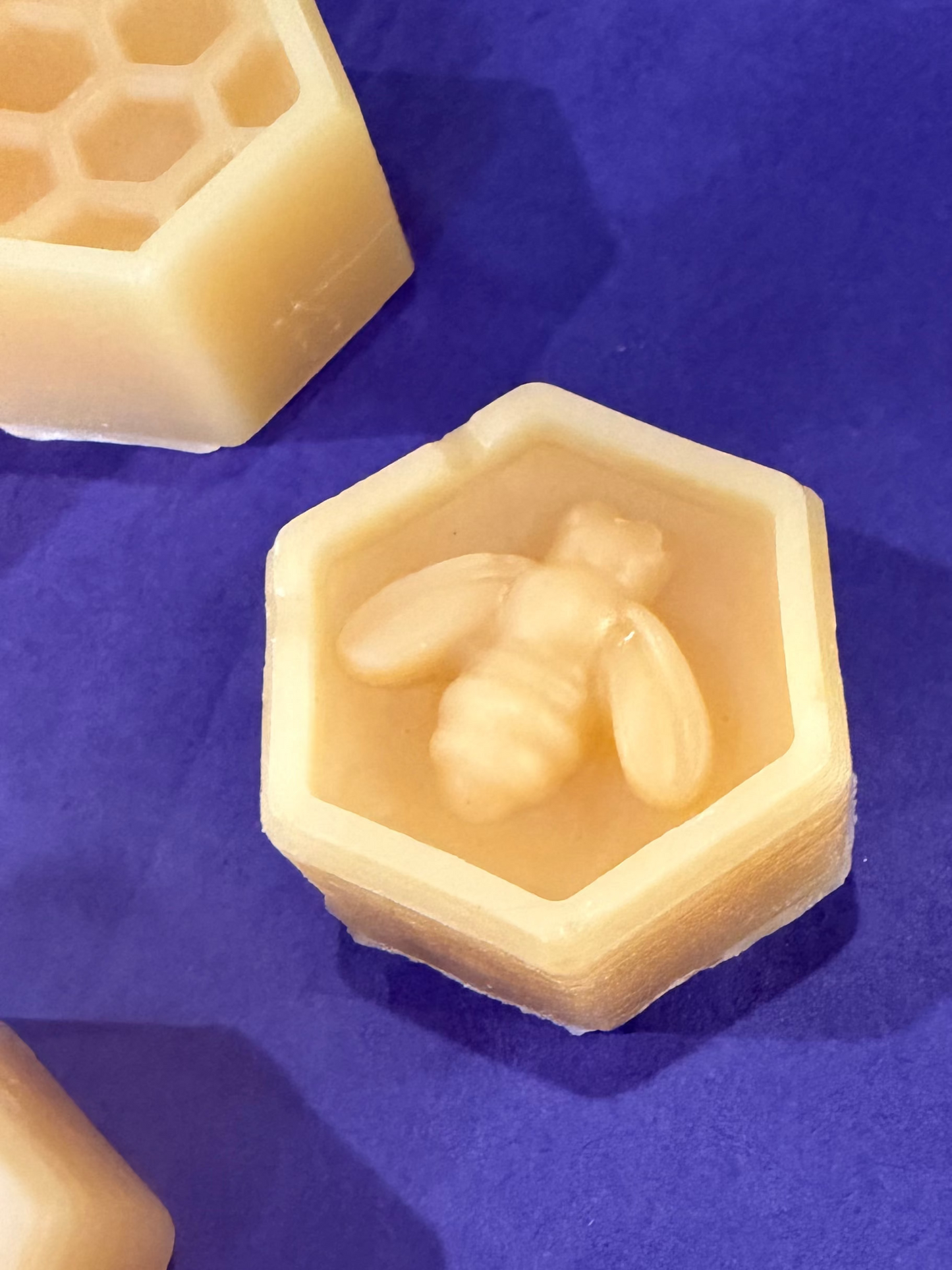 NBS Pure Beeswax Mini-Hex Melts 0.3oz.
