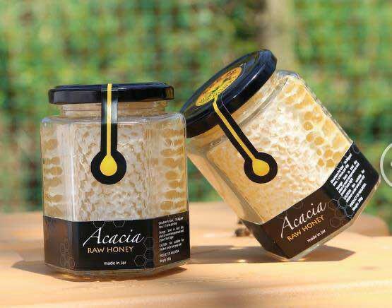 Apimaye Comb Honey Jar Adapter for 10 Frame Hives