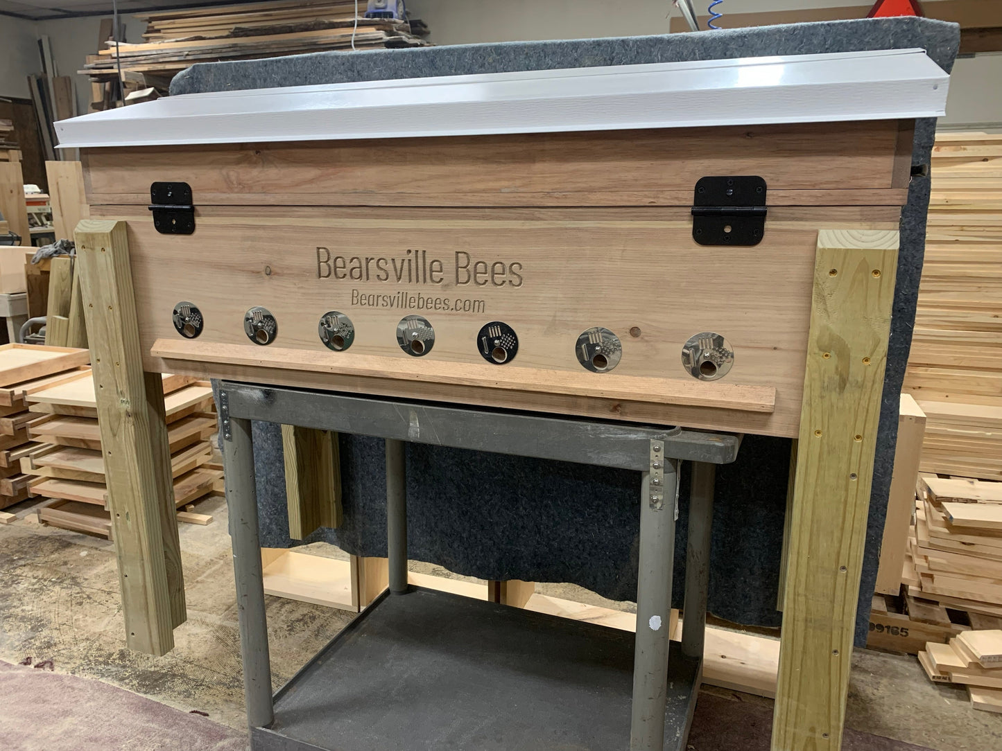 Bearsville Bees Insulated Long Langstroth SUPER Hive