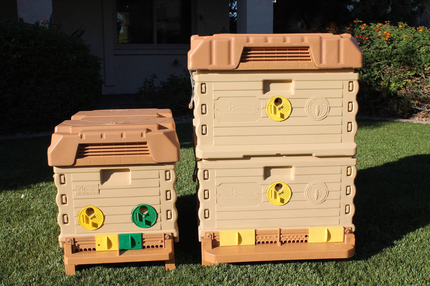 7 Frame NUC White Insulated Bee Hive Set (NBS)