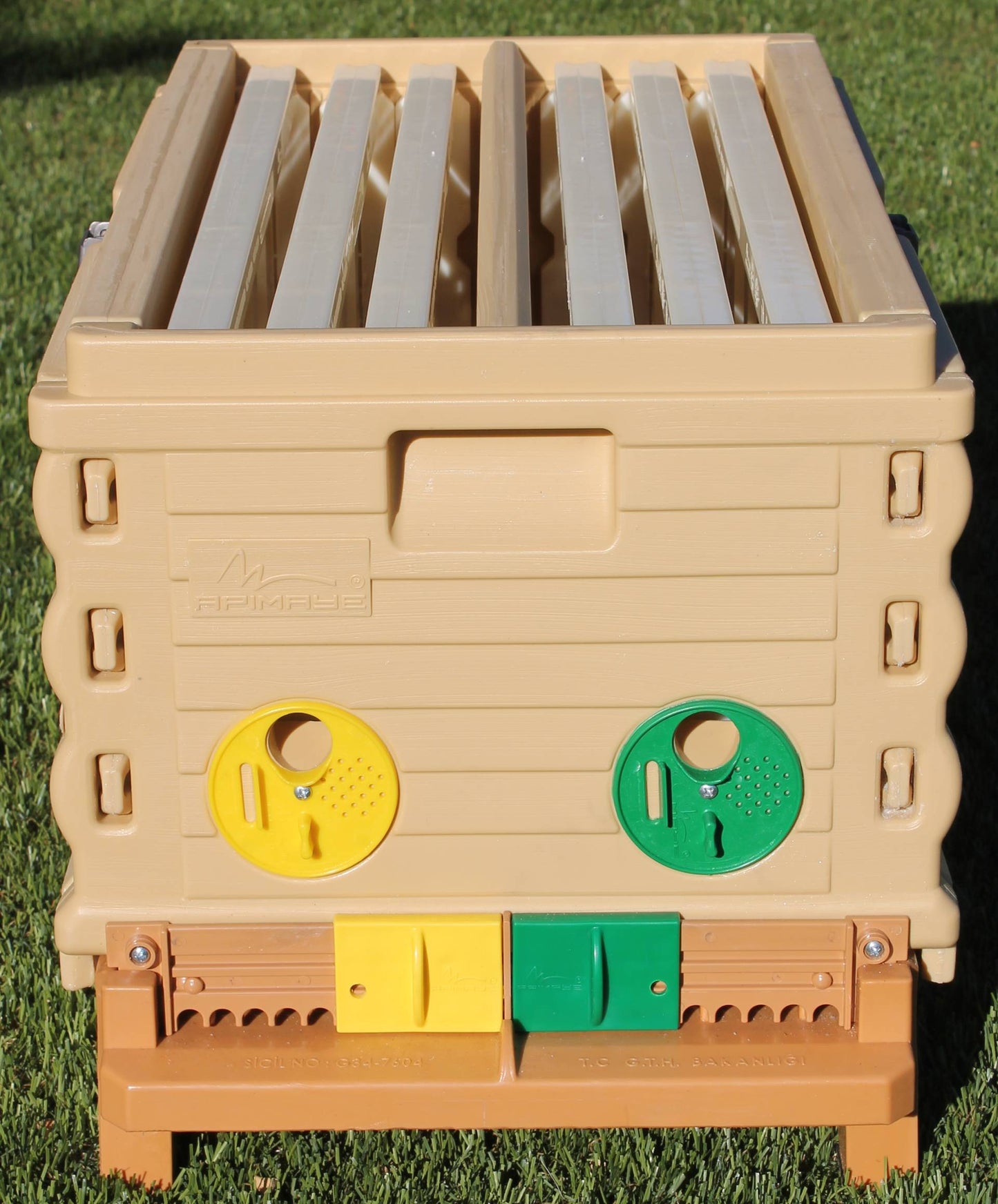 7 Frame NUC White Insulated Bee Hive Set (NBS)