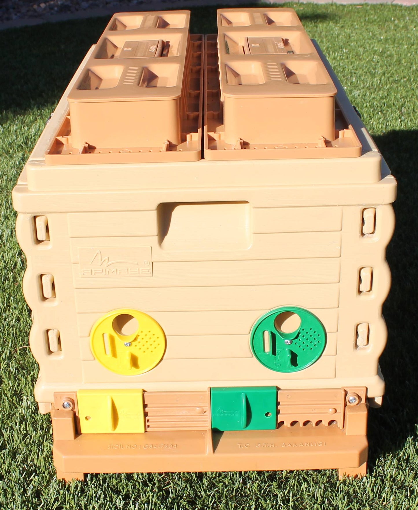 7 Frame NUC White Insulated Bee Hive Set (NBS)